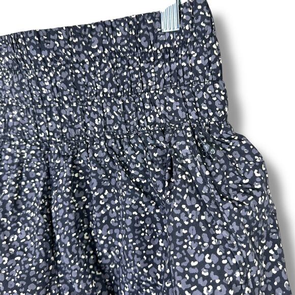 Free People Movement Black Printed Leopard The Way Home High Waist Shorts Medium - Picture 4 of 11